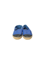 LEATHER ESPADRILLES 35