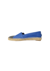 LEATHER ESPADRILLES 35