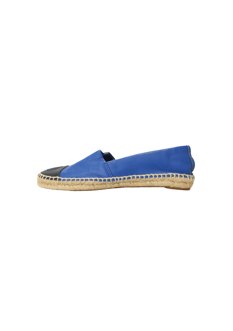 LEATHER ESPADRILLES 35