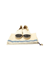 LEATHER ESPADRILLES 35