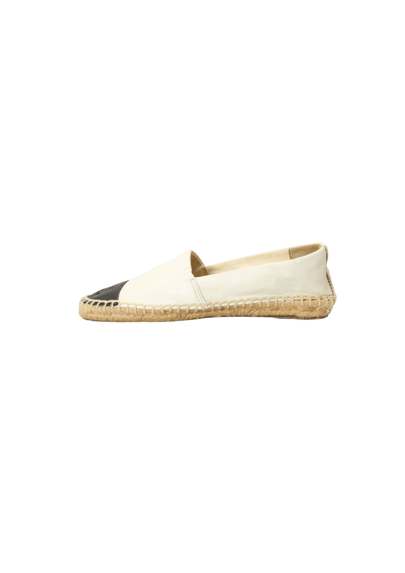 LEATHER ESPADRILLES 35