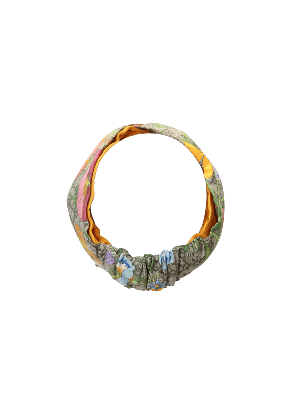 GG FLORA SILK HEADBAND
