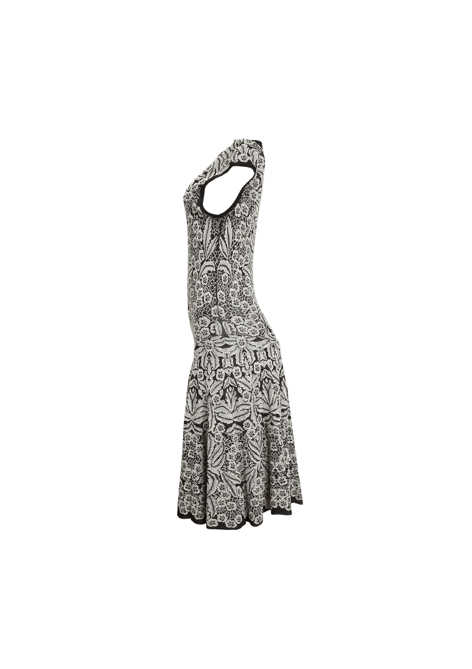 PRINTED DRESS M