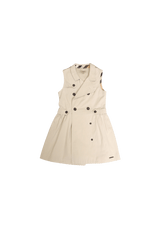 GIRL'S TRENCH DRESS 6Y