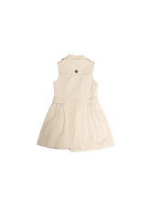 GIRL'S TRENCH DRESS 6Y