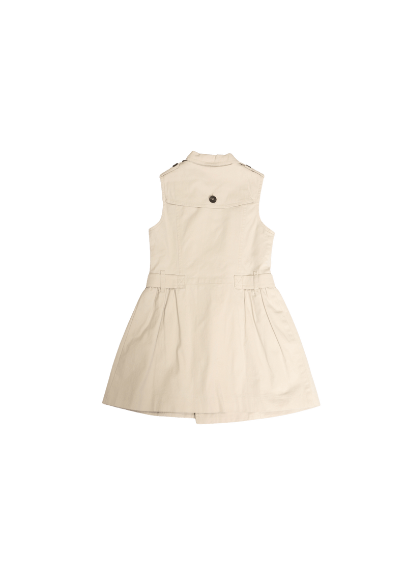 GIRL'S TRENCH DRESS 6Y