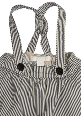 KID'S STRIPED PINAFORE DRESS 3M