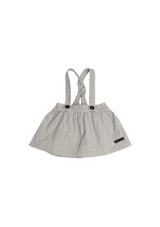 KID'S STRIPED PINAFORE DRESS 3M