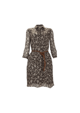SILK ANIMAL PRINT DRESS 34