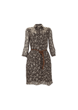 SILK ANIMAL PRINT DRESS 34