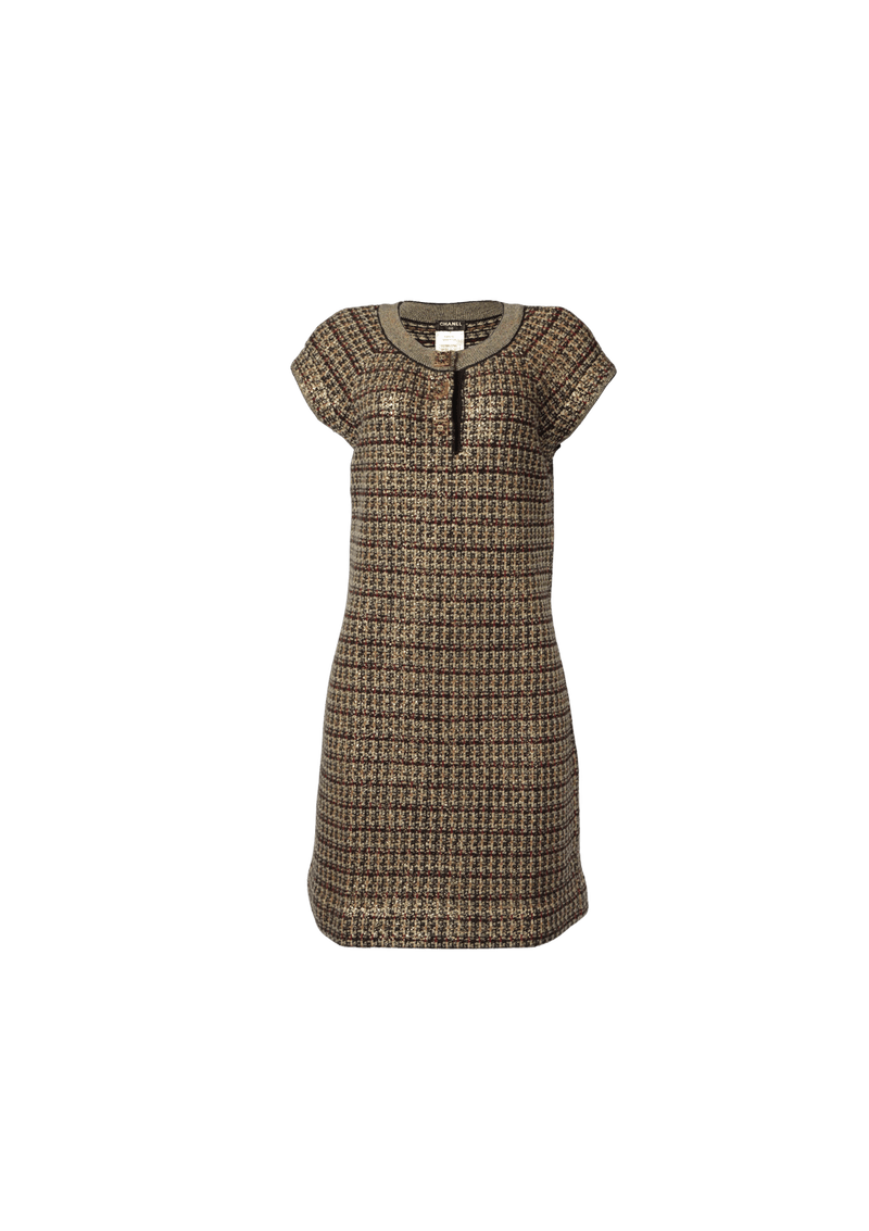 TWEED MINI DRESS 40