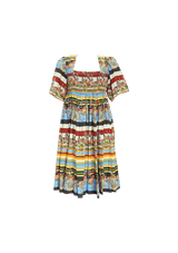 PRINTED MINI DRESS 38