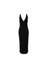 V-NECK LONG DRESS 40