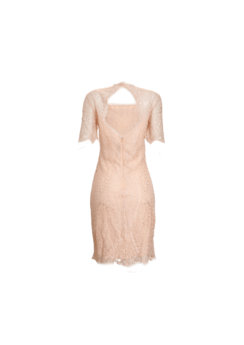 LACE PATTERN DRESS 38