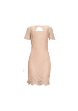 LACE PATTERN DRESS 38