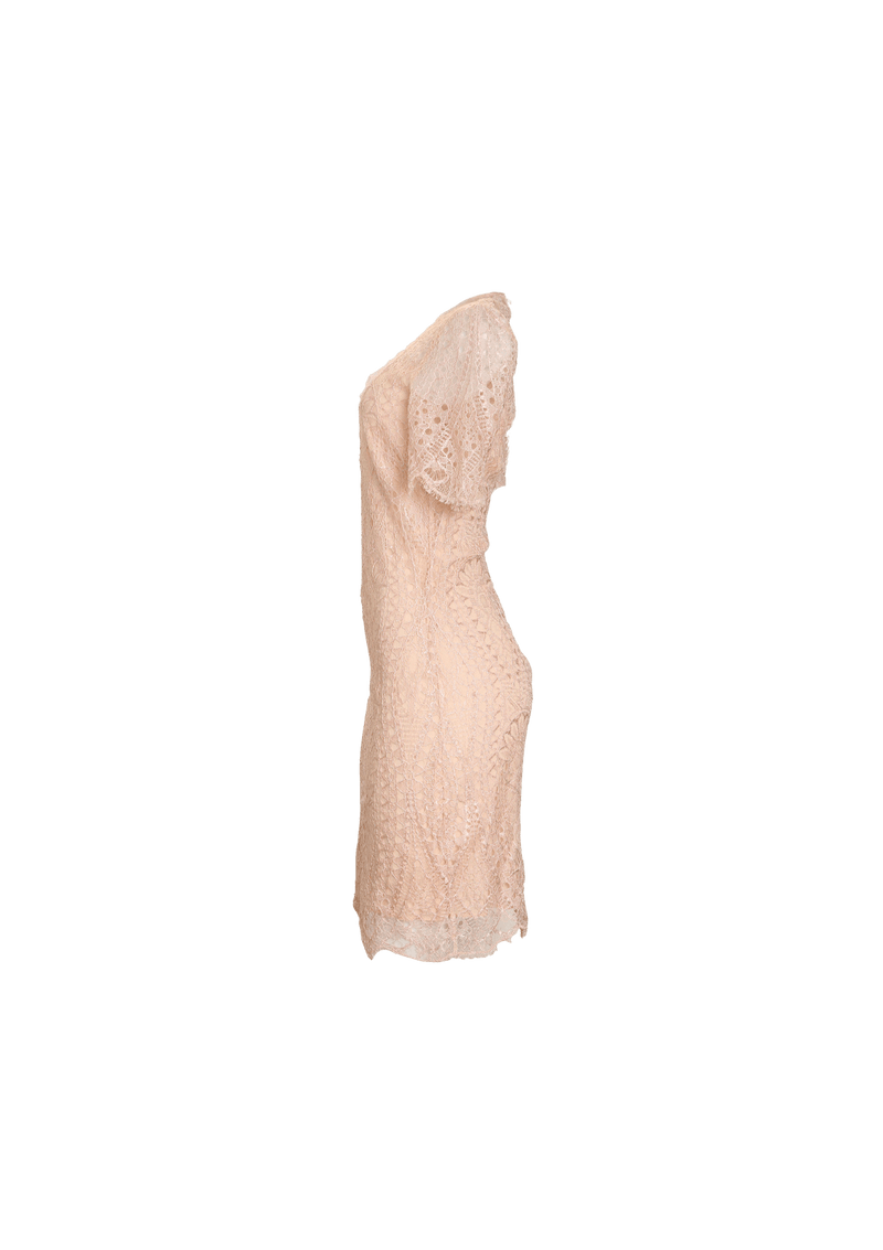 LACE PATTERN DRESS 38