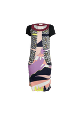 PRINTED MINI DRESS 40
