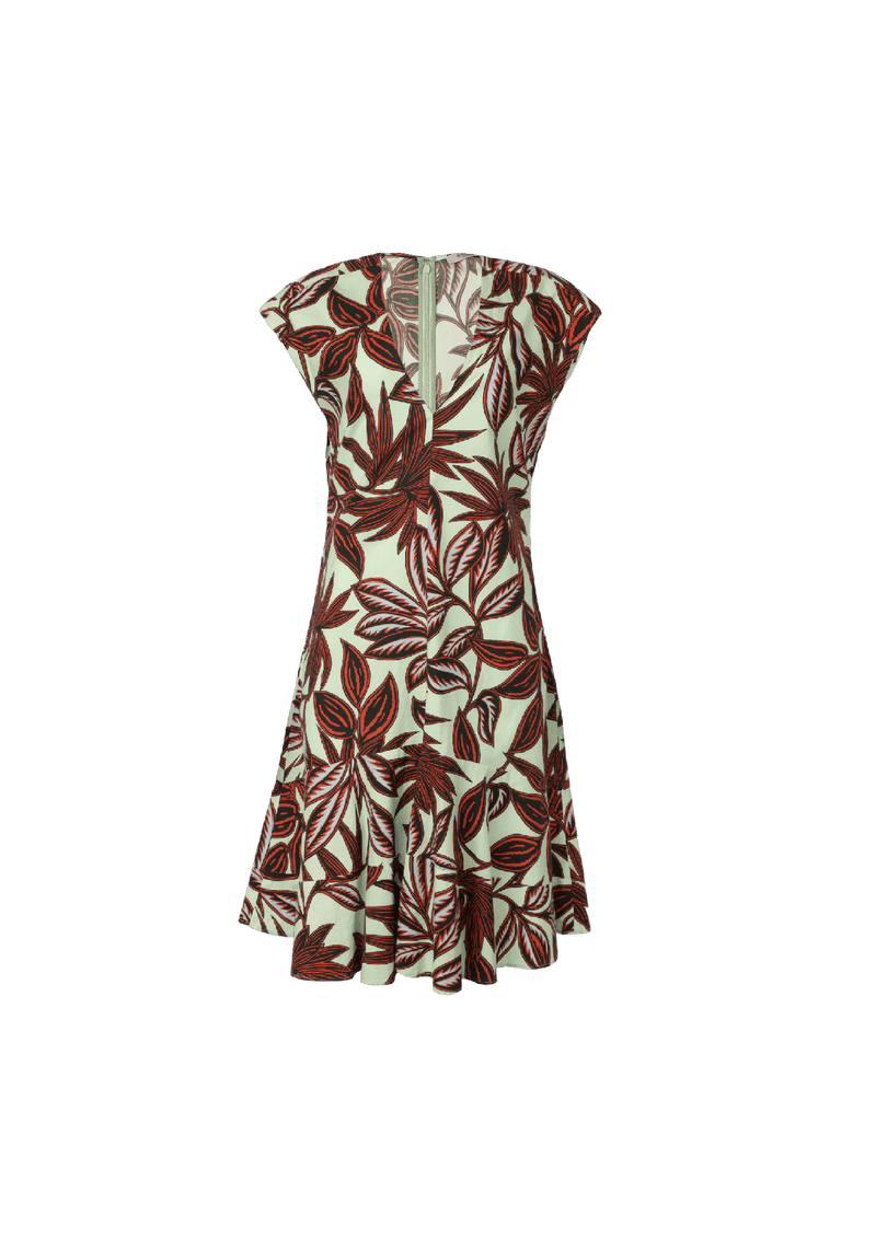 PRINTED DRESS M