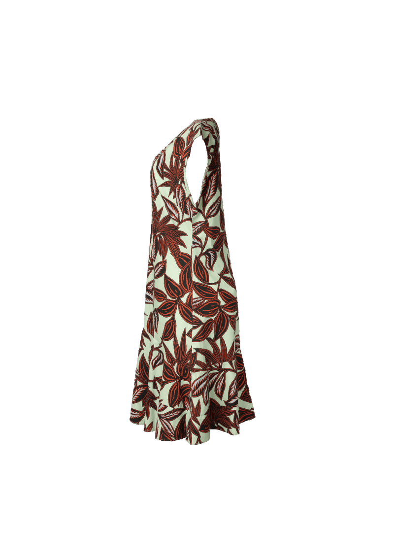 PRINTED DRESS M