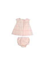 GIRL´S CHECK DRESS & BLOOMERS SET 3M