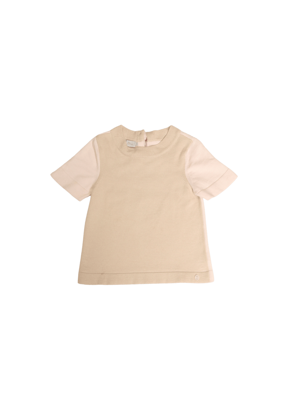 GIRLS´ SHORT SLEEVE CASHMERE DRESS 6Y