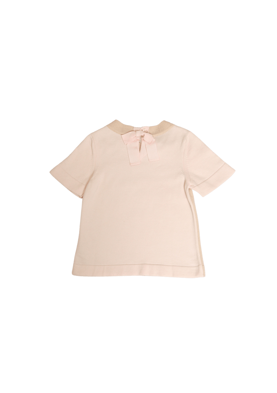 GIRLS´ SHORT SLEEVE CASHMERE DRESS 6Y