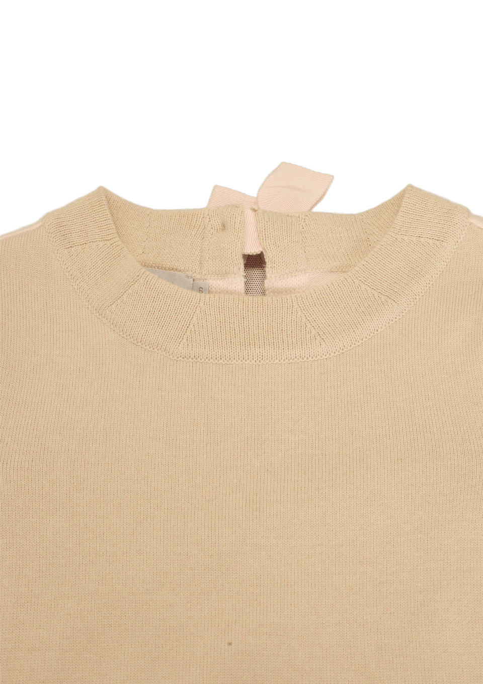 GIRLS´ SHORT SLEEVE CASHMERE DRESS 6Y