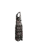 PRINTED LONG DRESS 38