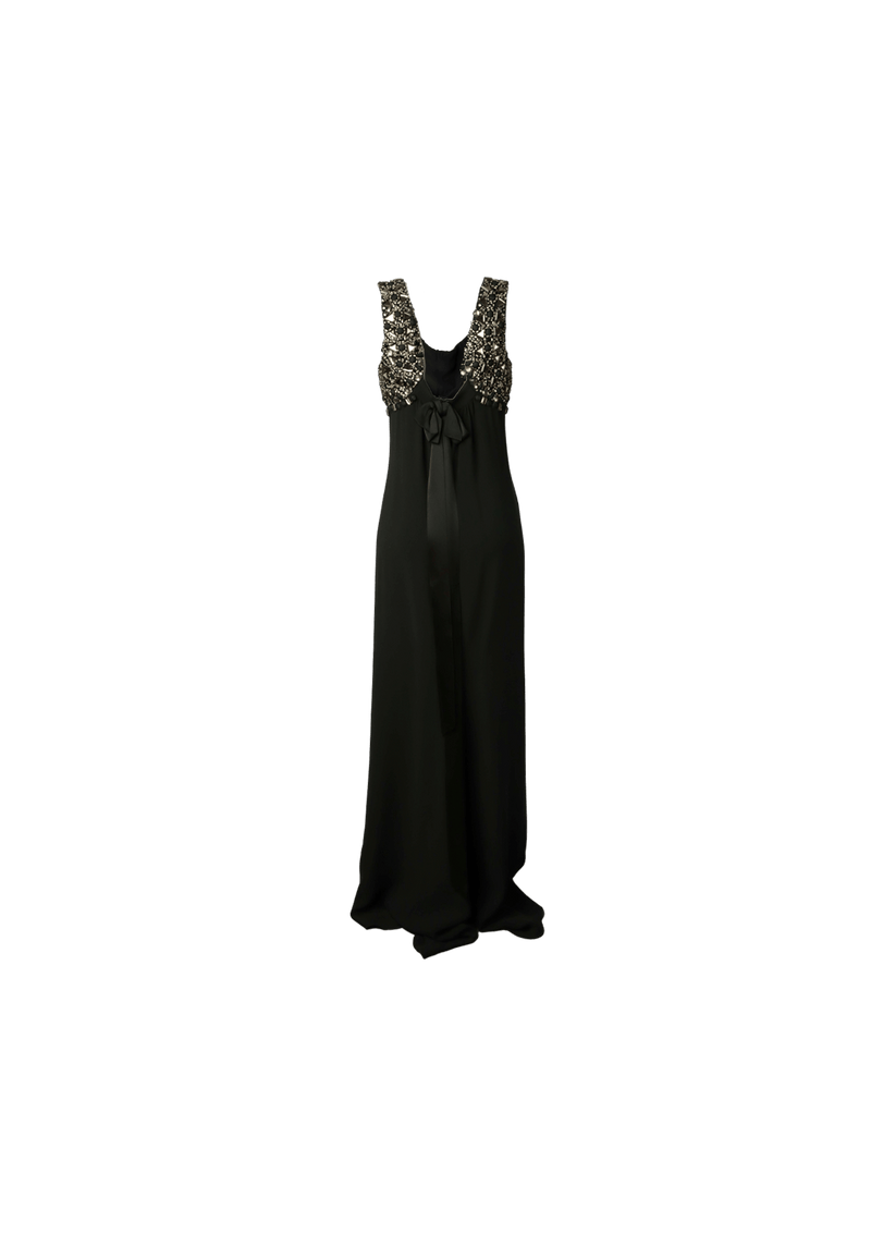 EMBROIDERED LONG DRESS P