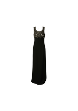 EMBROIDERED LONG DRESS P