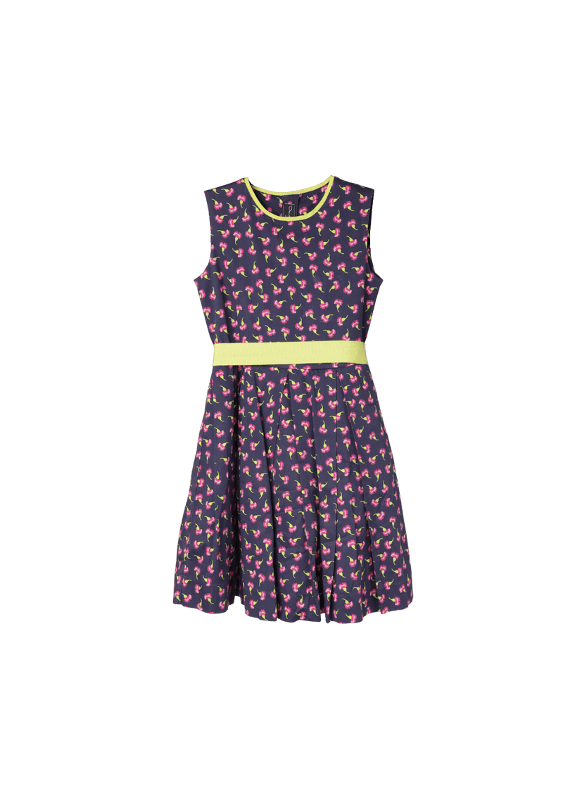 KIDS PRINTED FLORAL DRESS 10Y