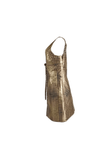 METALLIC MINI DRESS 40