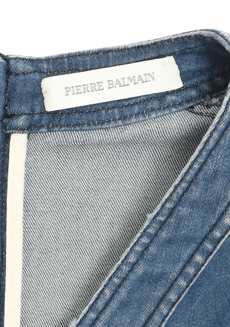 VESTIDO PIERRE BALMAIN BODYCON DENIM DRESS 36 JEANS ORIGINAL – Gringa