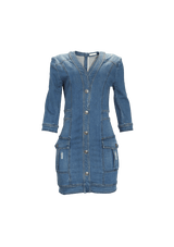 BODYCON DENIM DRESS 36