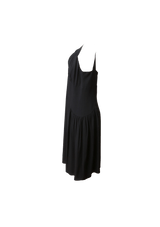 DRAPPED STRAP MIDI DRESS 40