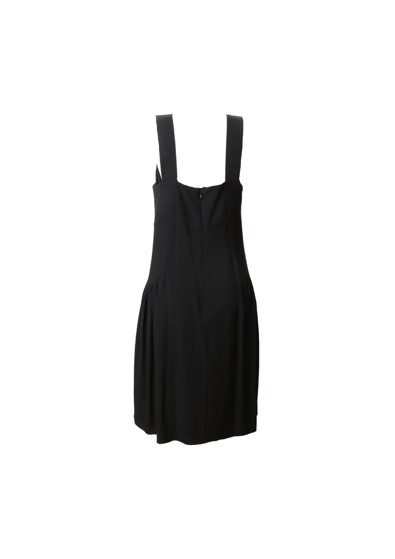 DRAPPED STRAP MIDI DRESS 40