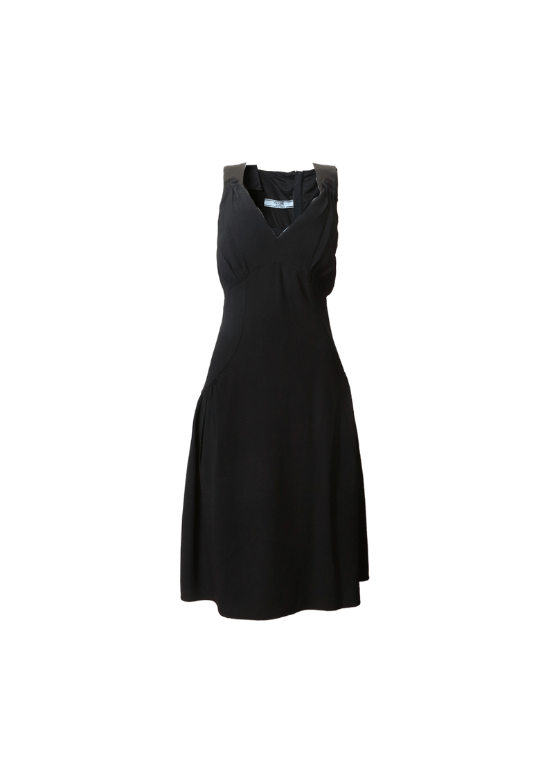 DRAPPED STRAP MIDI DRESS 40