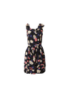 FLORAL RUFFLE TRIM DRESS 34