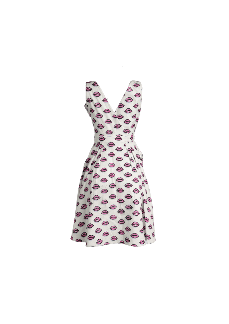 LIP PRINT DRESS 36