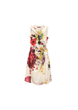 FLORAL PRINT DRESS M