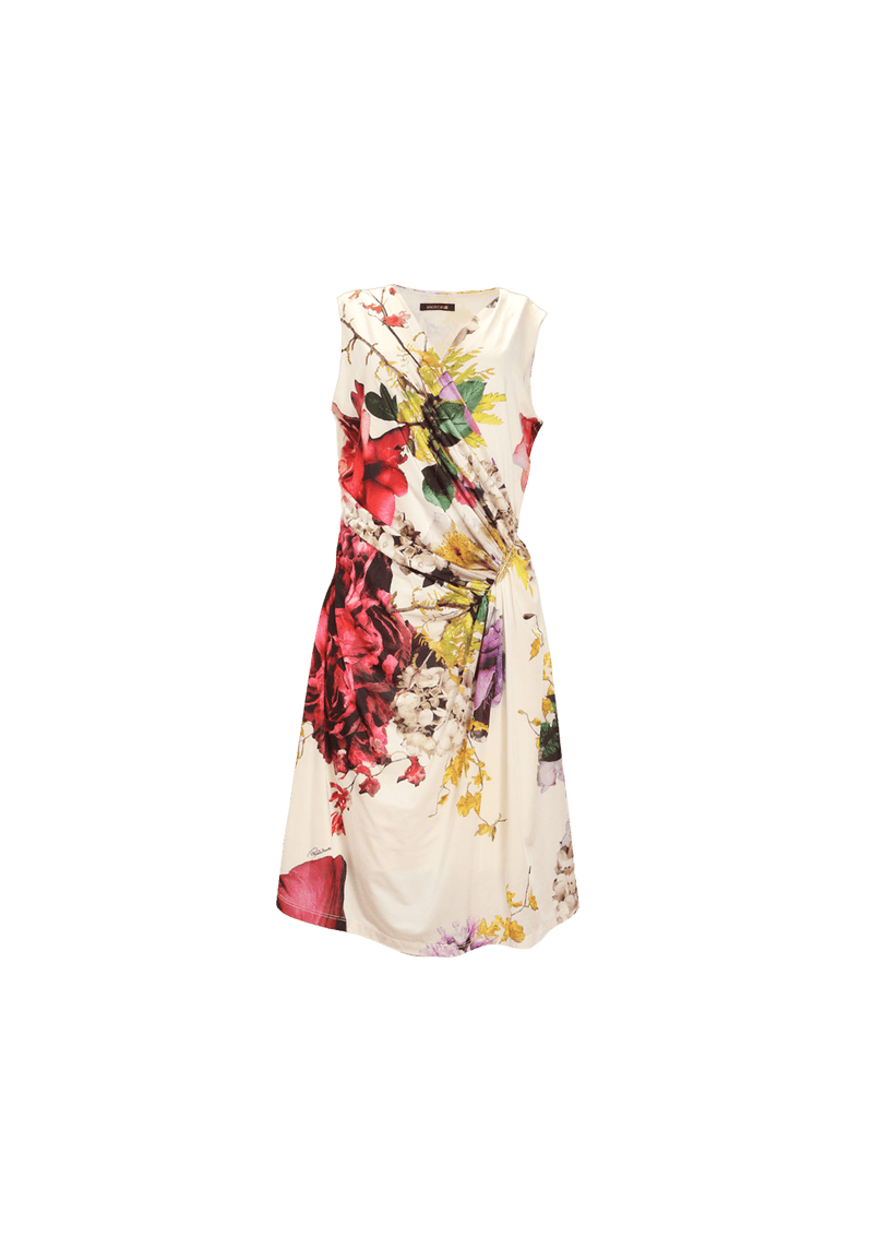 FLORAL PRINT DRESS M