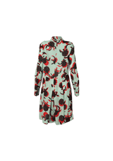 SILK PRINTED DRESS 36