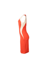 BICOLOR MINI DRESS 38
