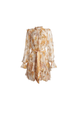 SILK MINI DRESS P