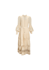 SPLICED MESH MIDI DRESS 38