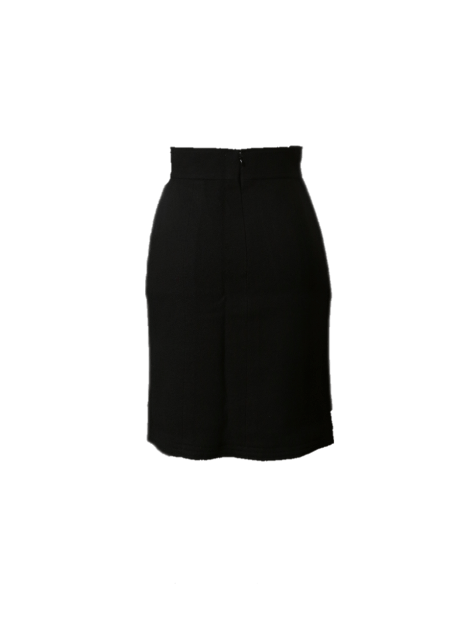 VINTAGE WOOL MINI SKIRT 36