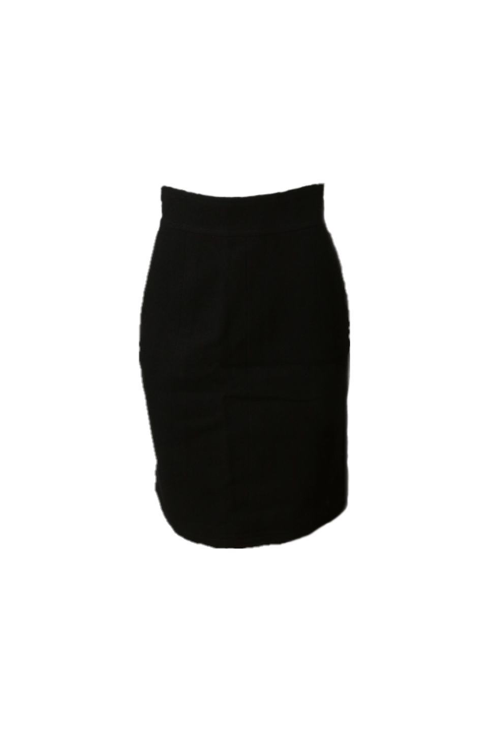 VINTAGE WOOL MINI SKIRT 36