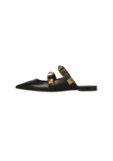 ROMAN STUD FLAT MULE 36.5