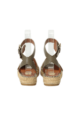 SUEDE ESPADRILLES 35