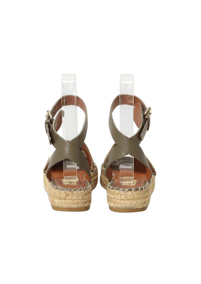 SUEDE ESPADRILLES 35